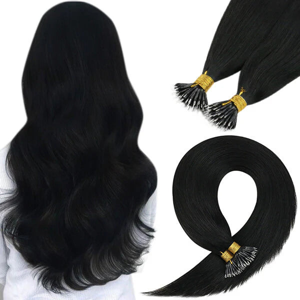 Nano rings hair extensions